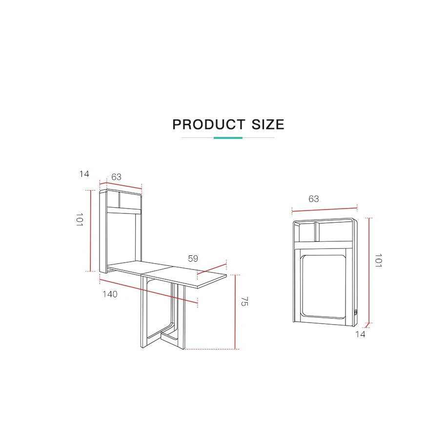 طاولة خشبية متعددة الوظائف