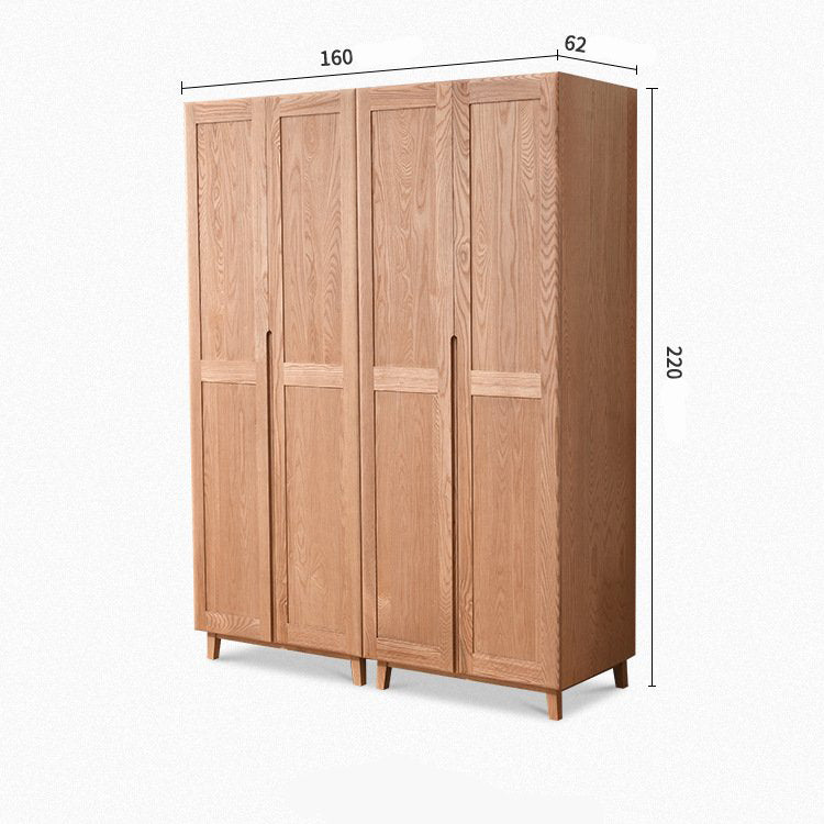دولاب اربع ابواب خشبي بسيط