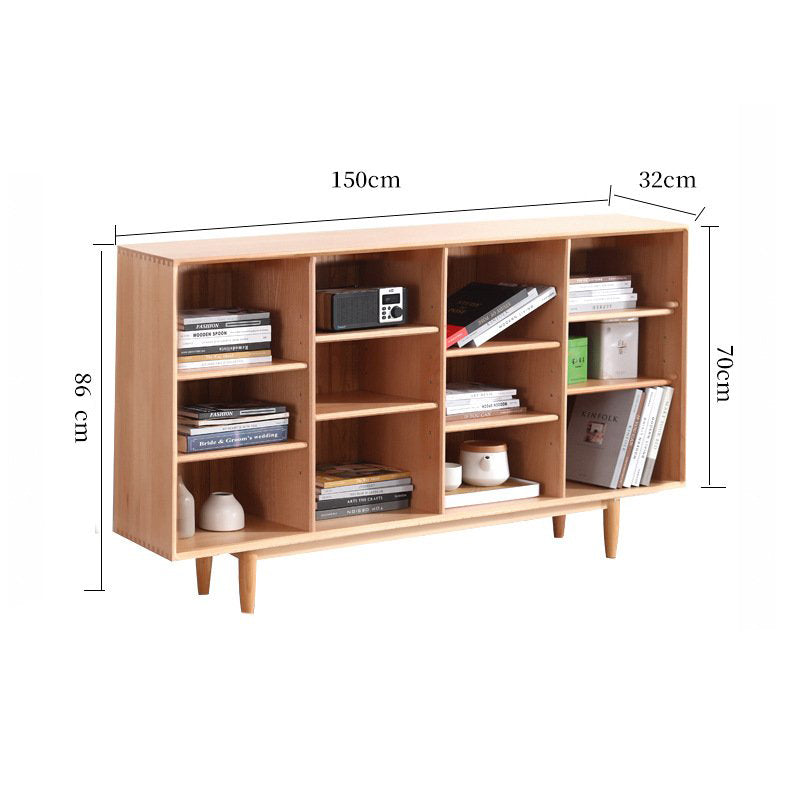 خزينة كتب خشبي أنيقة