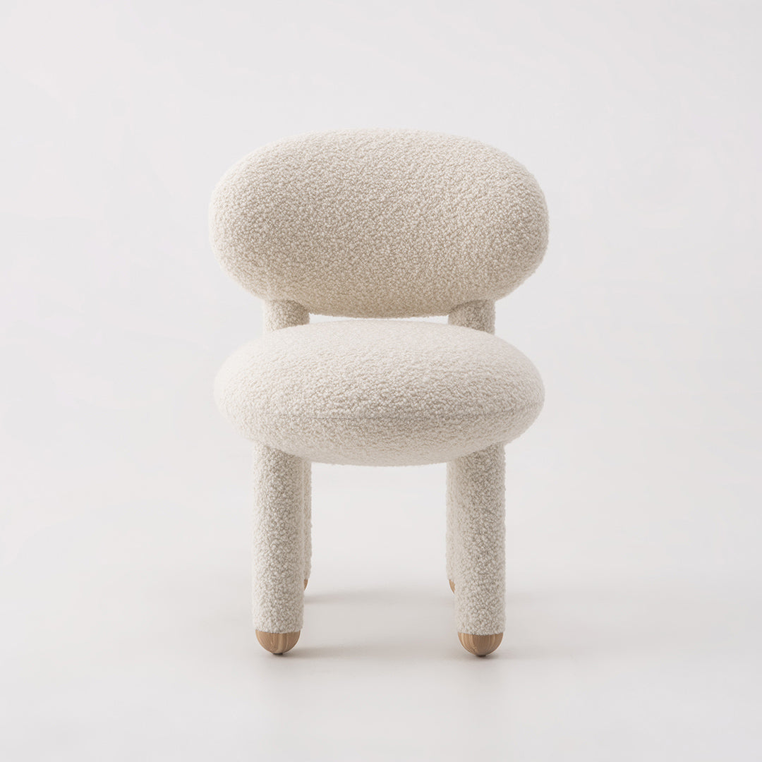 كرسي طعام فرو مغطي بالكامل