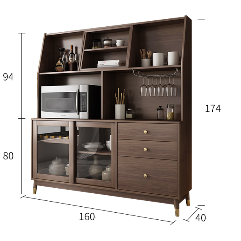 خزانة مطبخ بادراج و تخزين