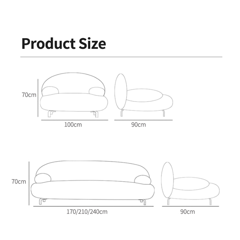 اريكة و كرسي بتصميم عصري