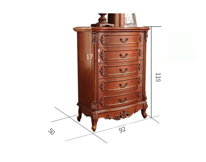 خزينة فاخرة خشبي ملكي