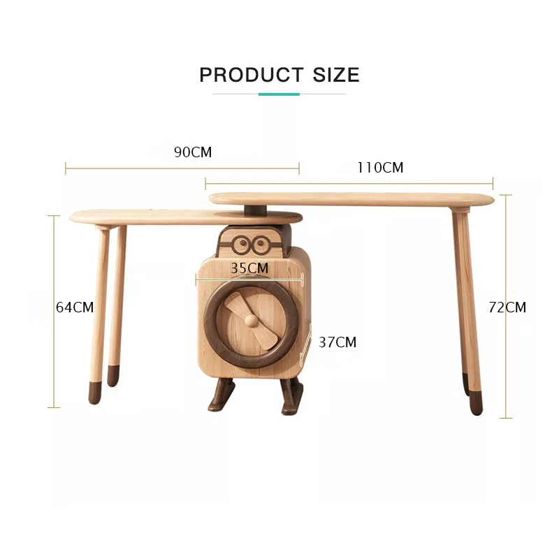 مكتب اطفال قابل للتمدد و الطي