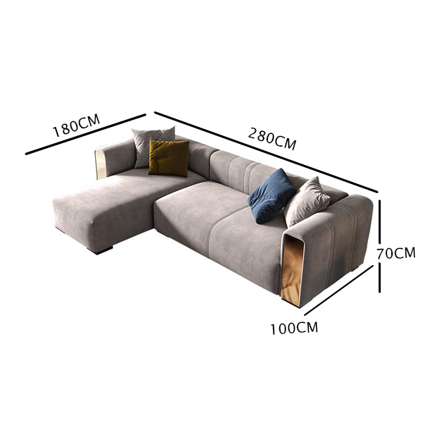 كنب زاوية بتصميم انيق ومريح