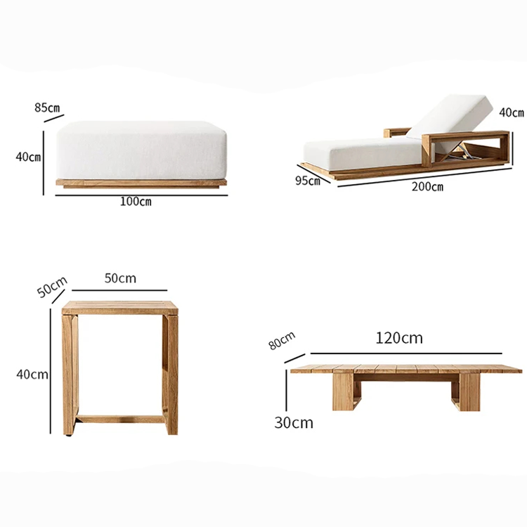 طقم جلسة صيفي كامل بتصميم مريح