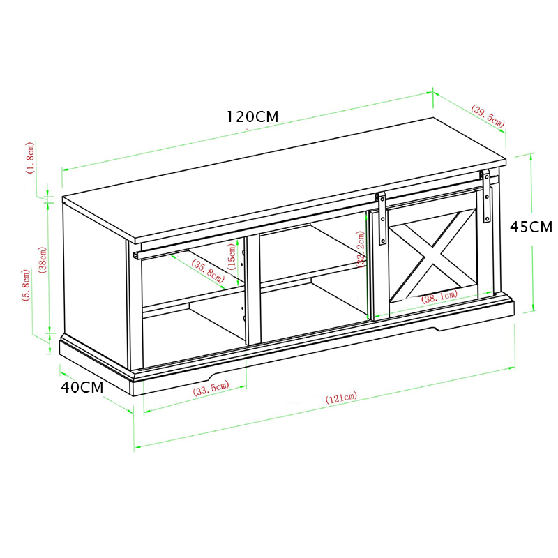 مقعد خزينة احذية ابيض خشبي