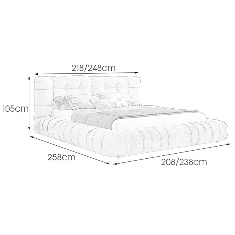 سرير نوم بتصميم مميز