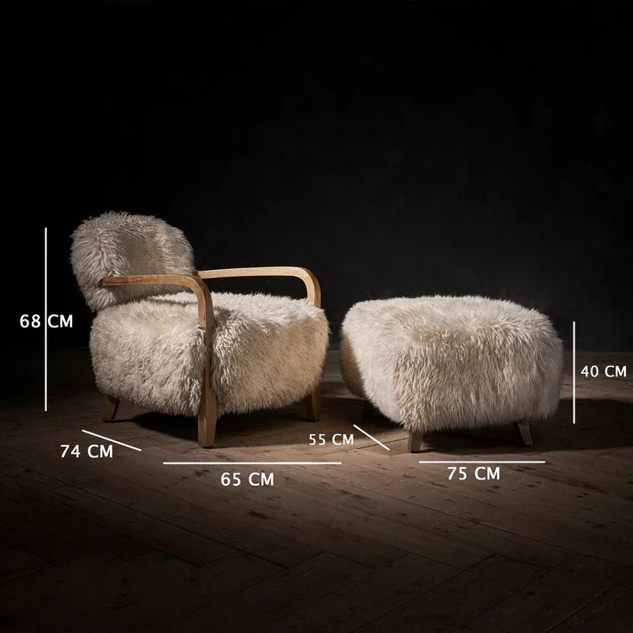 كرسي بتصميم مودرن مميز