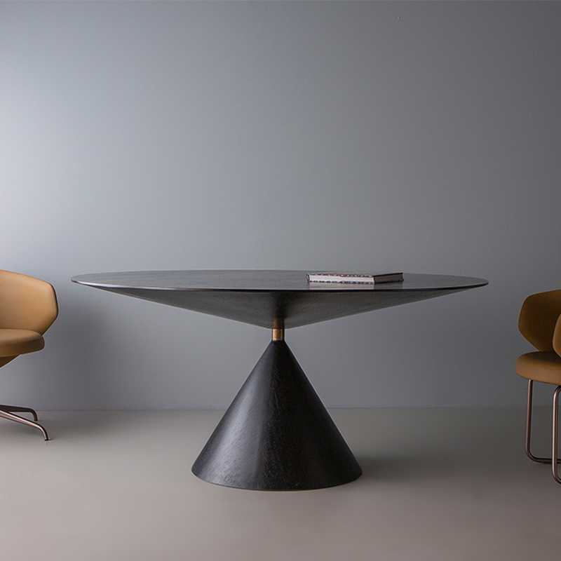 طاولة طعام دائرية بتصميم انيق