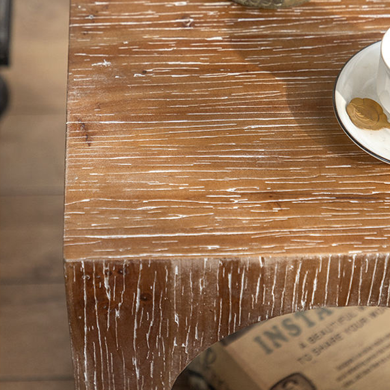 طاولة قهوة خشب