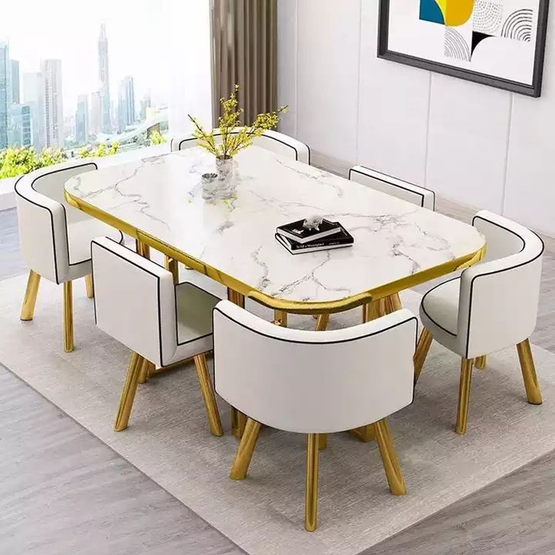 طاولة طعام 6 كراسي انيقه