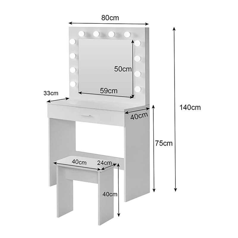طاولة تزيين بتصميم عصري