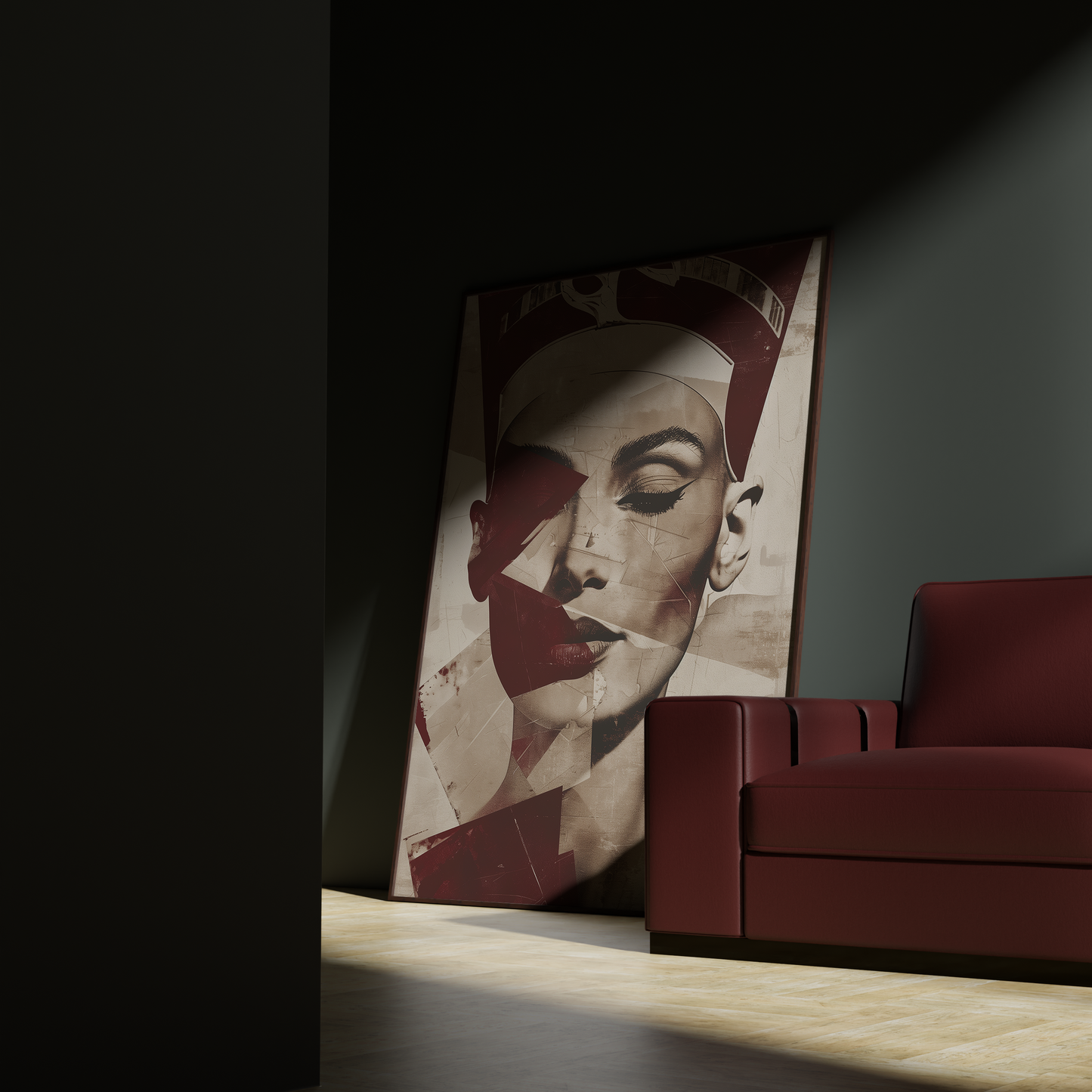 لوحة فنية جدارية من جوهر ملكي