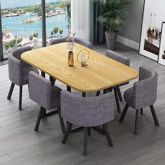طاولة طعام 6 كراسي انيقه