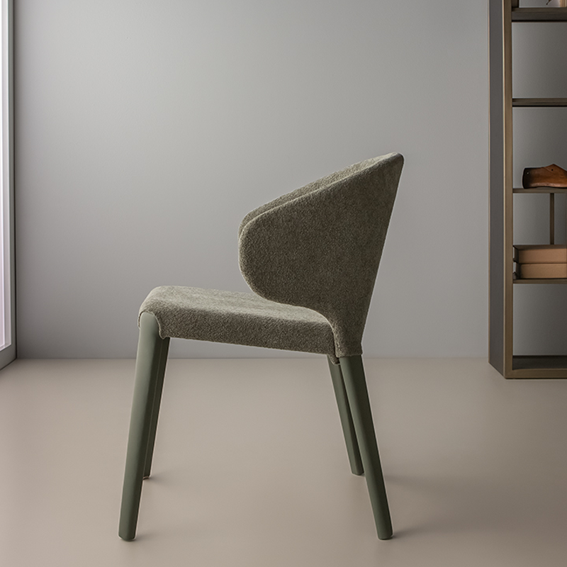 كرسي طعام خشب طبيعي تصميم مودرن