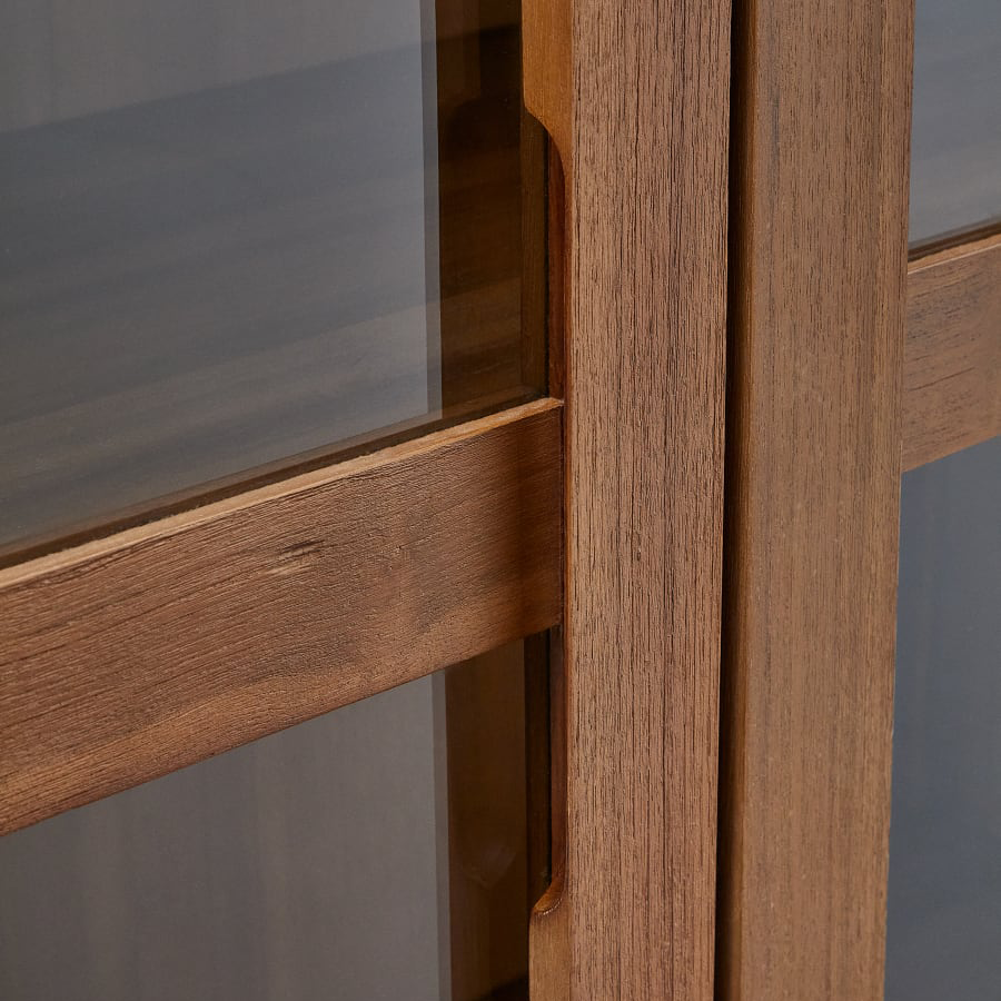 بوفية طعام خشبي كلاسيكي