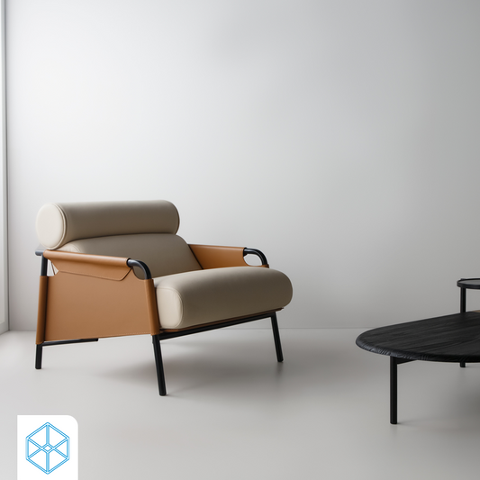 كرسي استرخاء جلد انيق