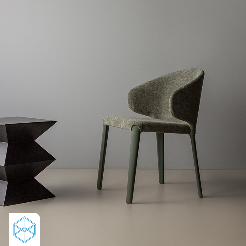 كرسي طعام خشب طبيعي تصميم مودرن