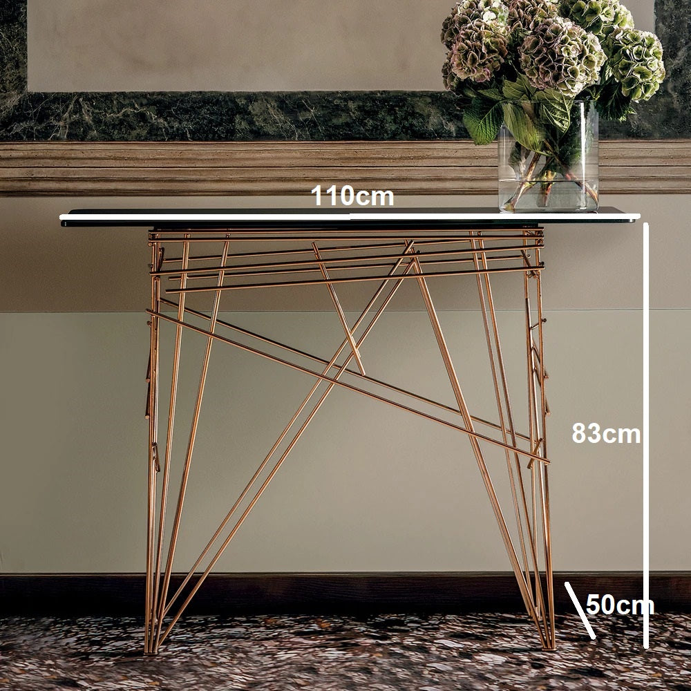 طاولة كونسول رخامية معاصرة