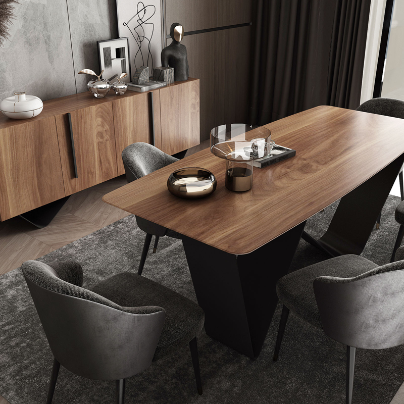 طاولة طعام خشبية أنيقه