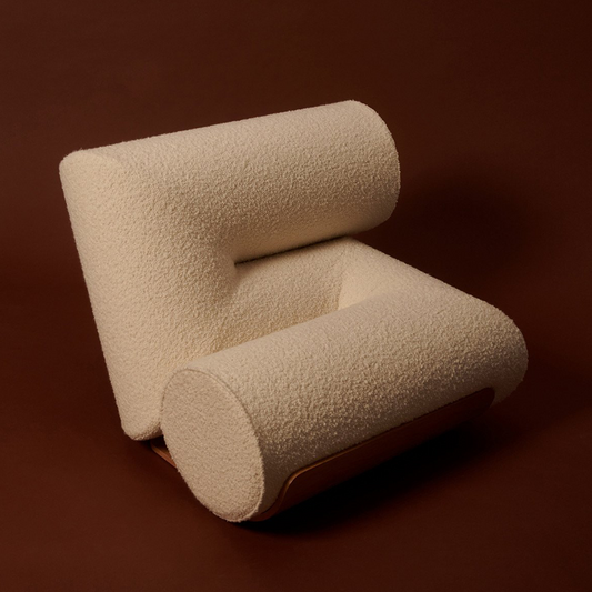 كرسي استرخاء فريد بتصميم هندسي متميز