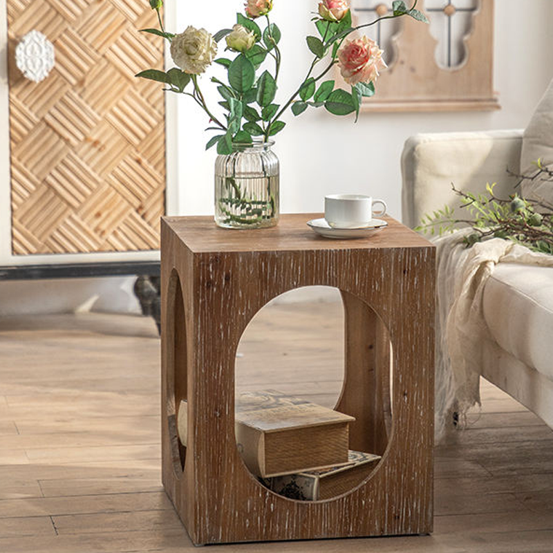 طاولة قهوة خشب