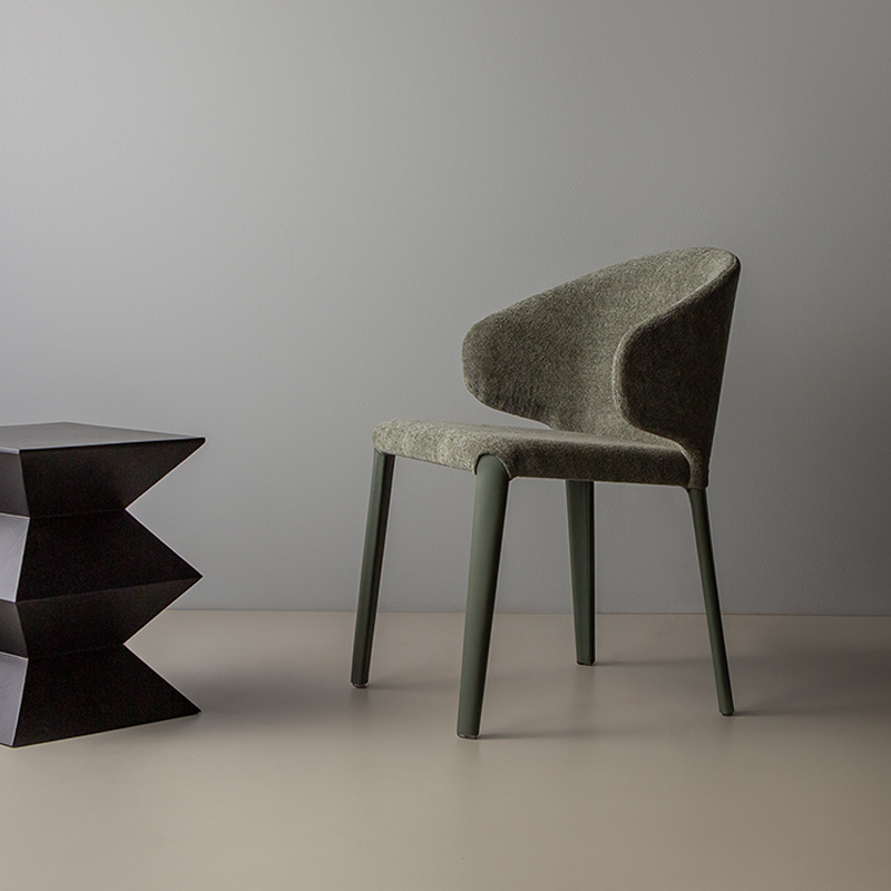 كرسي طعام خشب طبيعي تصميم مودرن