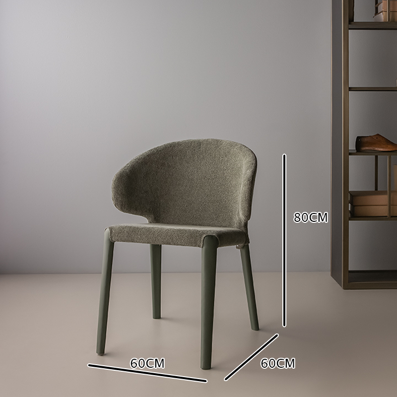 كرسي طعام خشب طبيعي تصميم مودرن