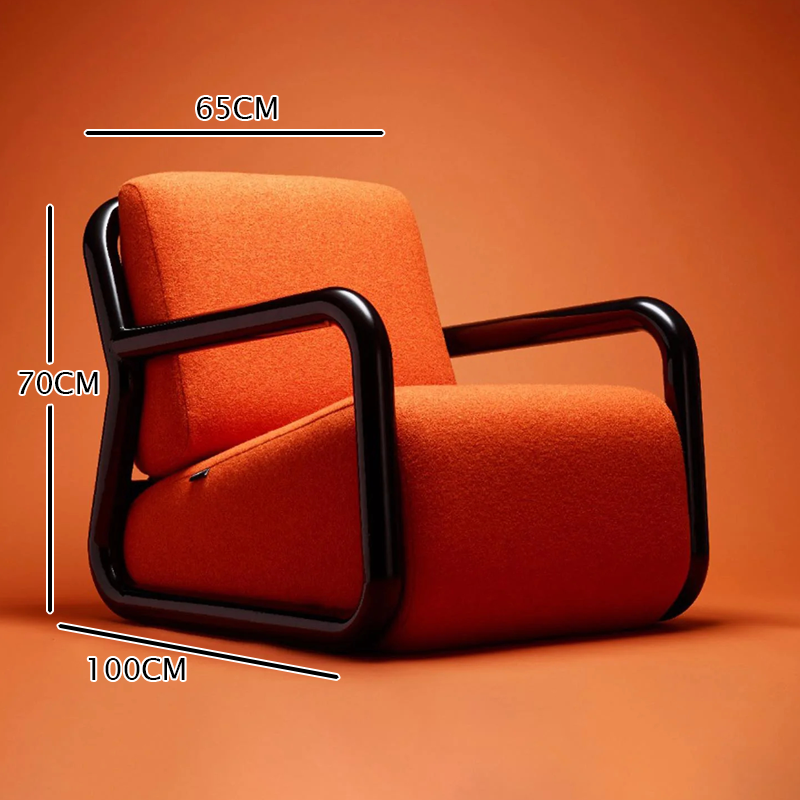 كرسي منفرد للاسترخاء بتصميم أنيق