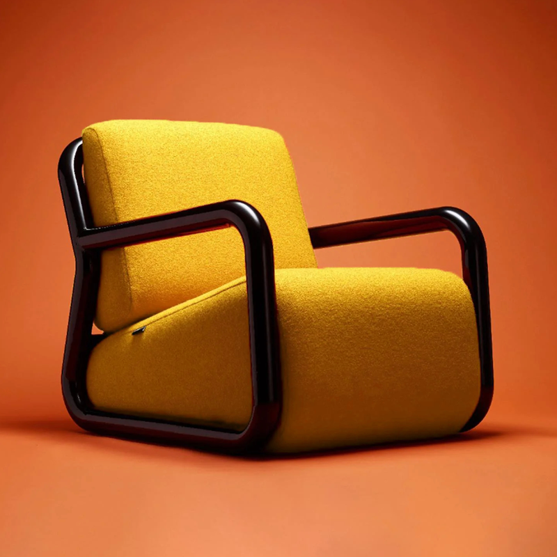 كرسي منفرد للاسترخاء بتصميم أنيق