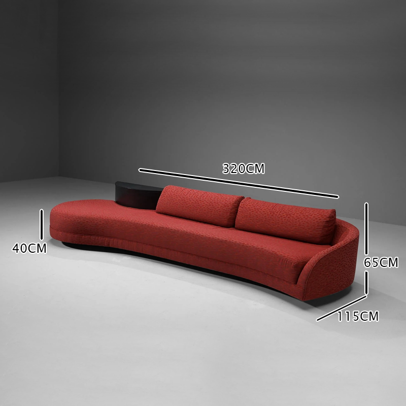 كنب زاوية كبيرة بتصميم ايطالي