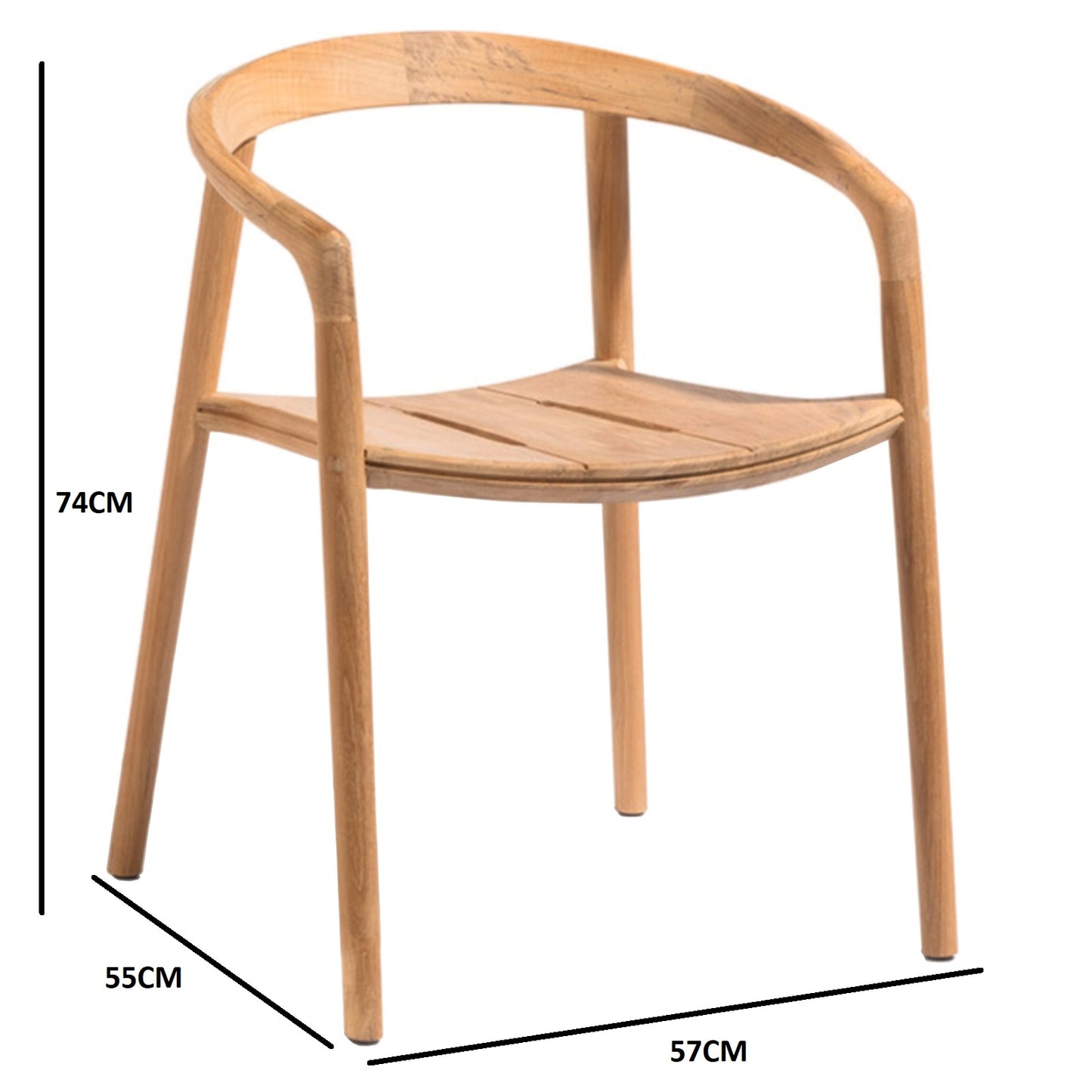 كرسي طعام بتصميم حديث