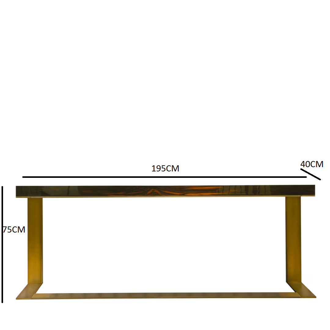 كونسول مع لمسة فاخرة