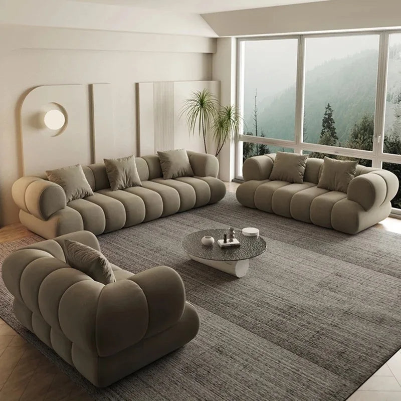 طقم كنب بتصميم مريح