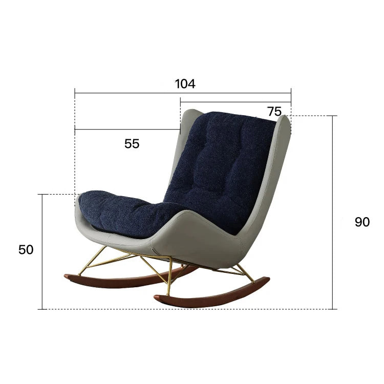 كرسي استرخاء هزاز تصميم عصري