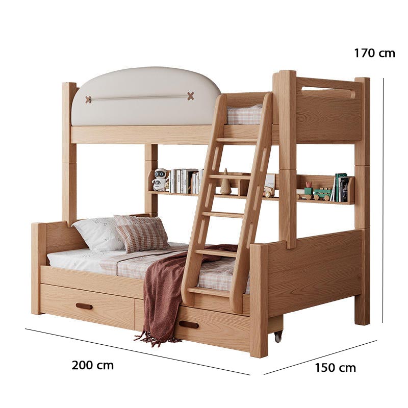 سرير بدورين بتصميم موفر للمساحات