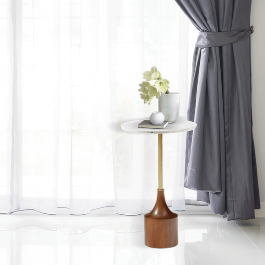 طاولة جانبية دائرية انيقة