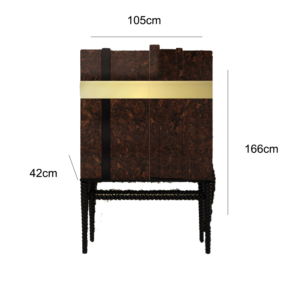 خزانة بتصميم عصري انيق