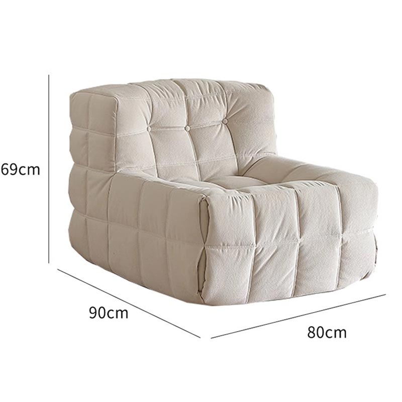 كرسي استرخاء ومسند قدم بتصميم مودرن