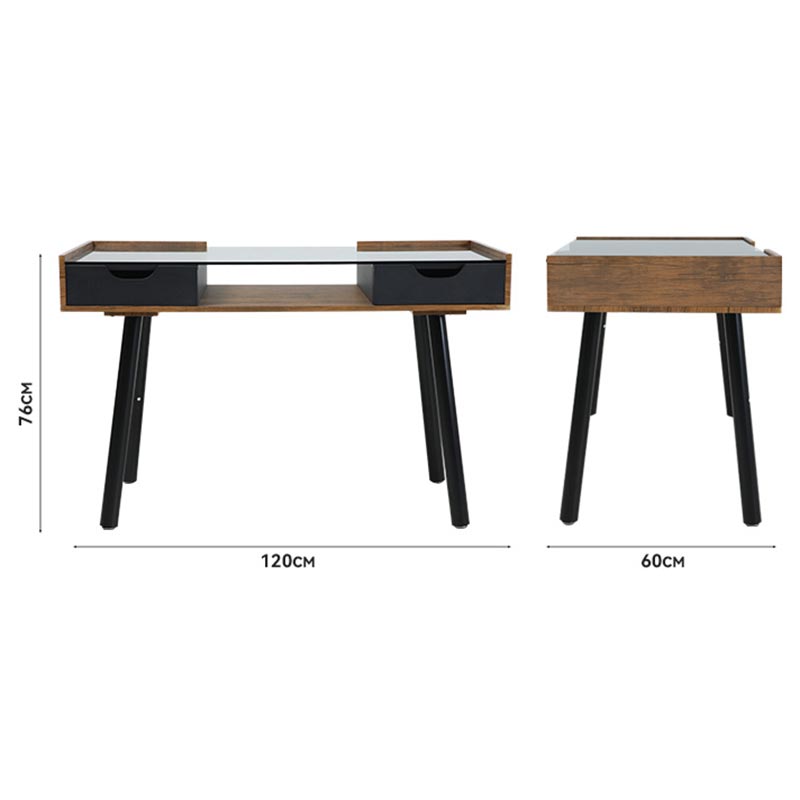 مكتب للكمبيوتر بتصميم مميز