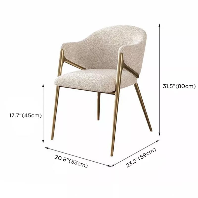 كرسي طعام صوف