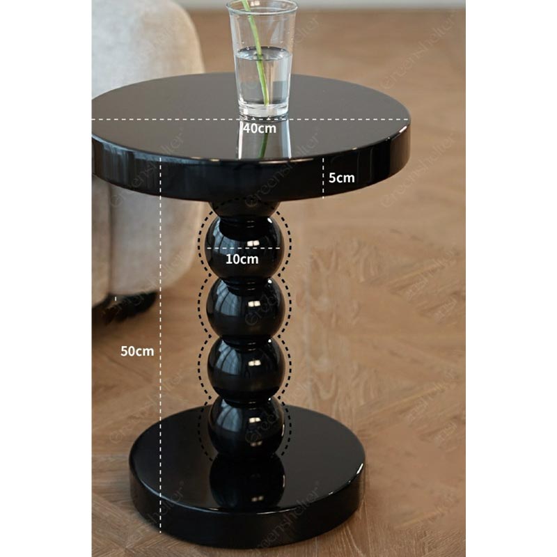 طاولة جانبية مستديرة أنيقة