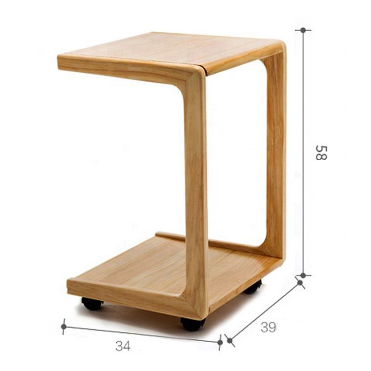 طاولة خدمة خشبي تصميم حديث