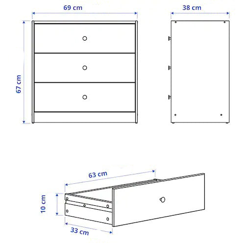 غرفة نوم مكونه من سرير و دولاب صغير و طاولة تخزين مع طاولة جانبية