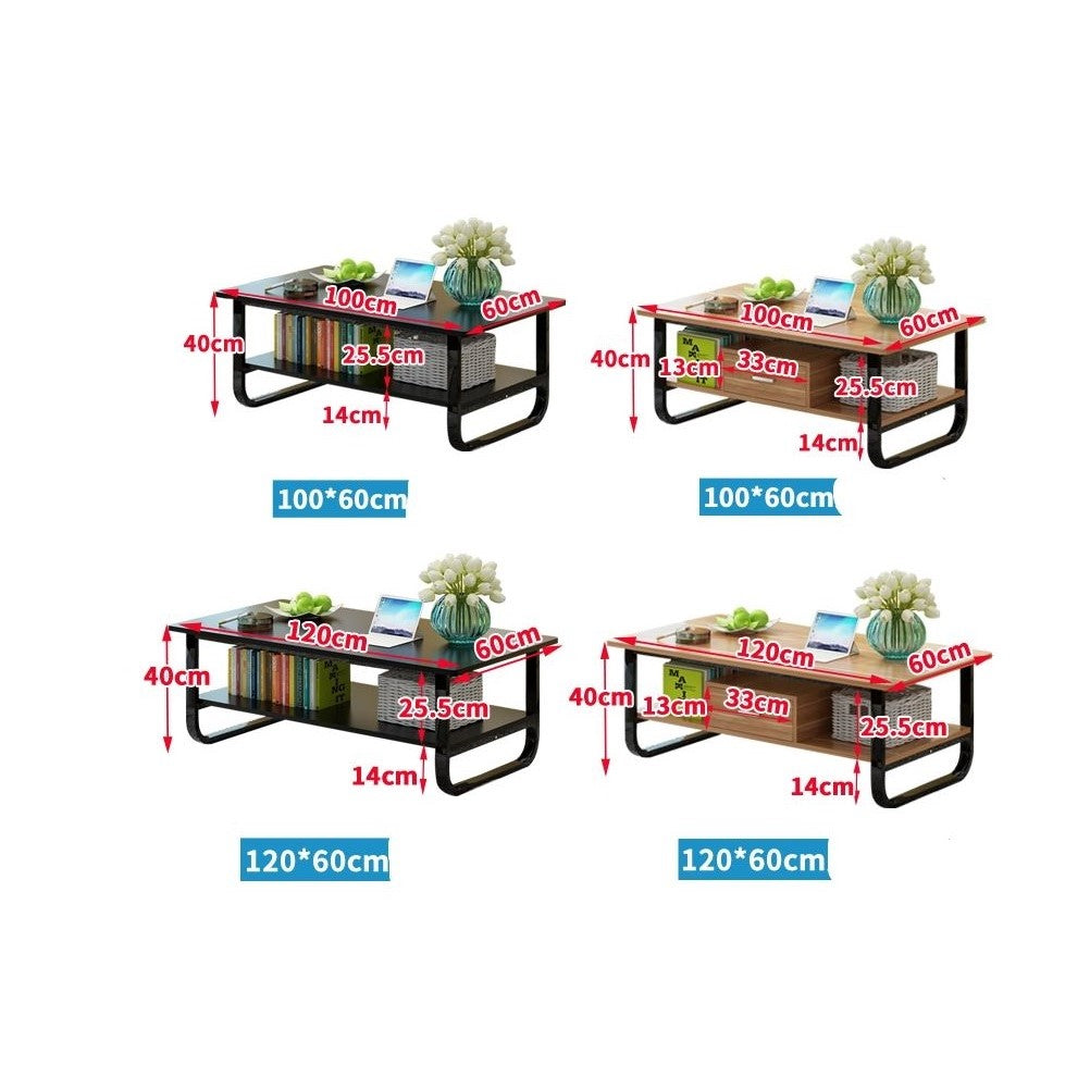 طاوله قهوه بتصميم بسيط