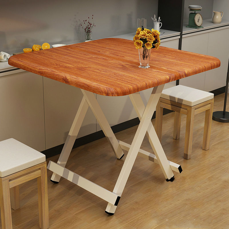 تسوق الان طاولة طعام مربعه قابلة للطي خشبي فاخر | بيوت