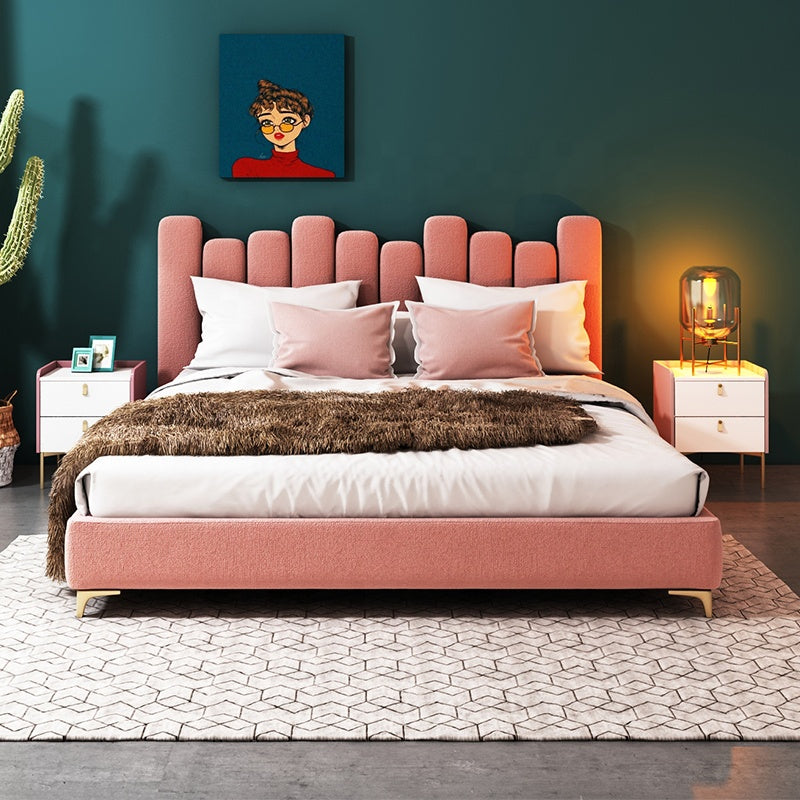 متوفر الان سرير نوم مع وحدة تخزين تصميم فاخر اونلاين | بيوت