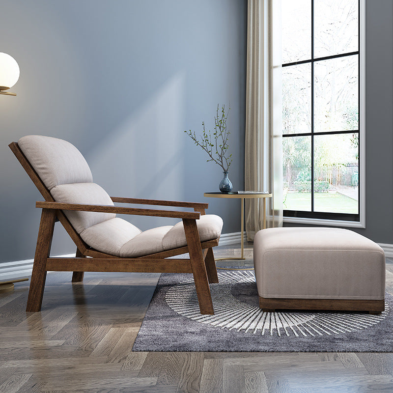 متاح الأن كرسي استرخاء تصميم خشبي فاخر اونلاين | بيوت