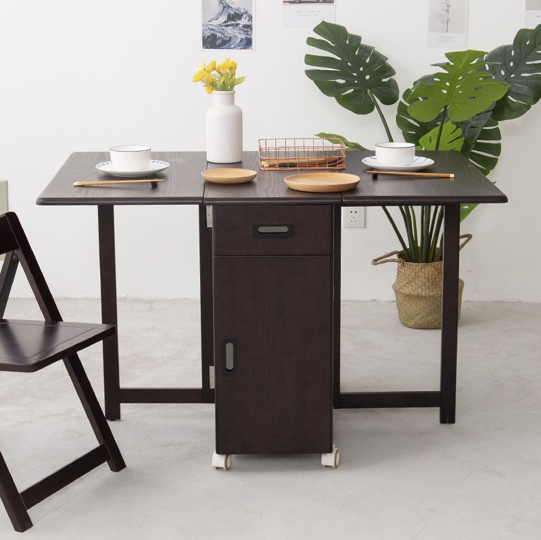 متوفر الان طاوله طعام تصميم خشبي قابل للطي اونلاين | بيوت